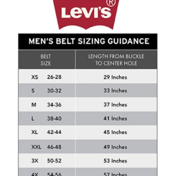 Levi's Belt Mens Small Brown Faux Leather Riveted Belt NWT - Picture 11 of 11